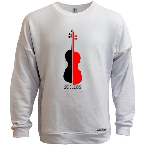 Свитшот без начеса 2 CELLOS