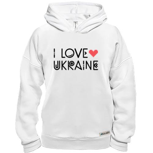 Худі BASE I Love Ukraine (2)