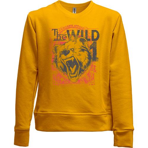 Детский свитшот без начеса the wild