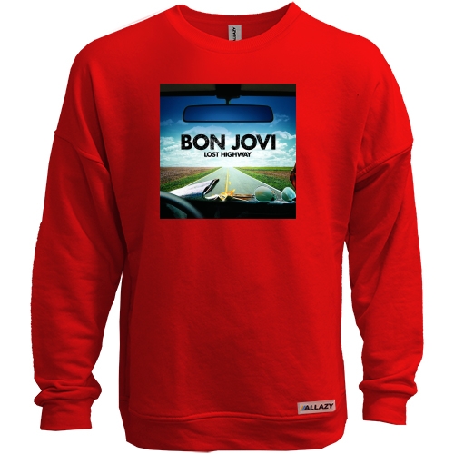Свитшот без начеса Bon Jovi - Lost Highway