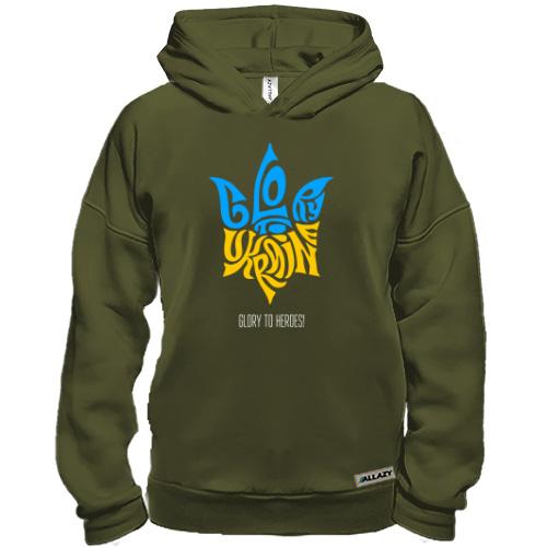 Худи BASE Love Ukraine - Glory to heroes