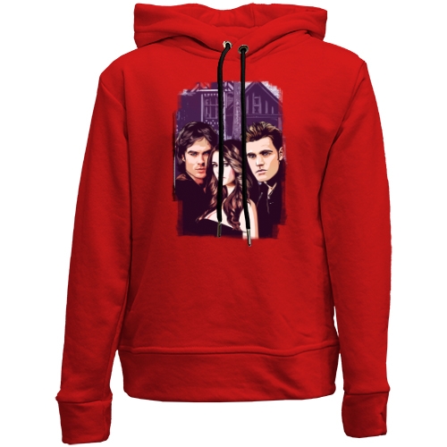 Детский худи без флиса Vampire Diaries (постер)