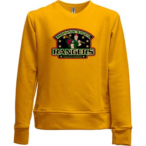 Детский свитшот без начеса minnesota rangers