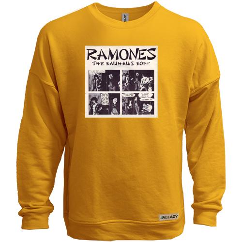 Свитшот без начеса Ramones - blitzkrieg bop