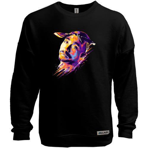 Свитшот без начеса с 2PAC арт