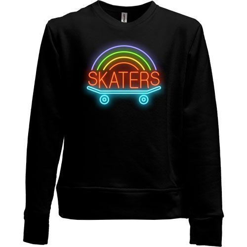 Детский свитшот без начеса skaters