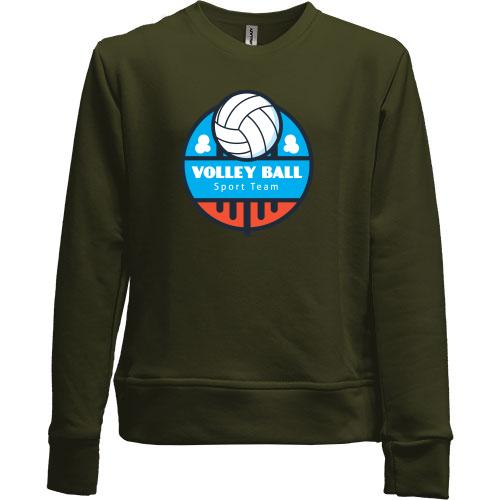 Детский свитшот без начеса Volleyball