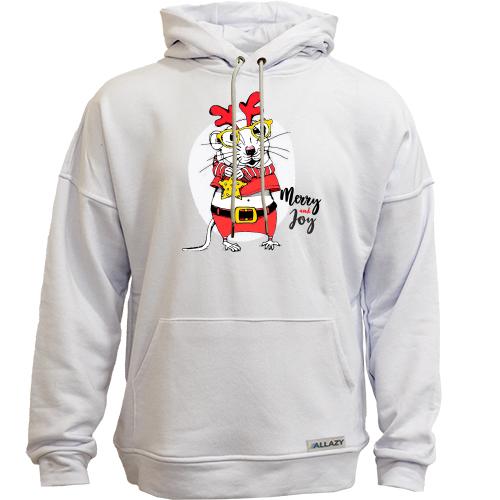 Худи без начеса Merry and Joy