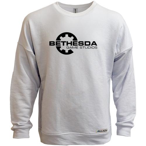 Свитшот без начеса с логотипом Bethesda Game Studios
