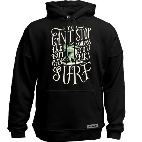 Худи без начеса You can't stop Surf
