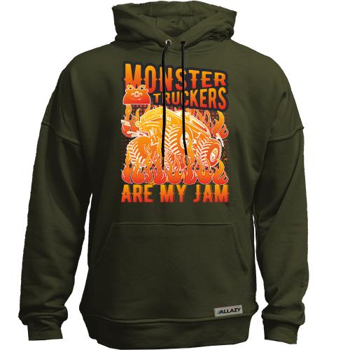 Худи без начісу Monster Truckers
