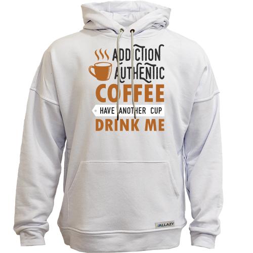 Худи без начеса Authentic coffee