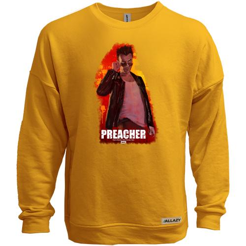 Свитшот без начеса с постером Preacher