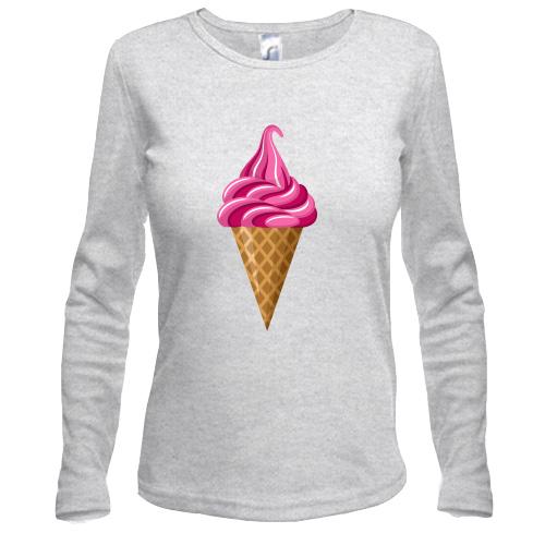 Лонгслів Pink Ice Cream