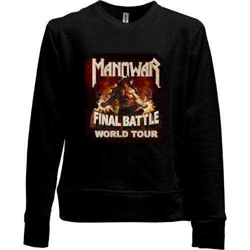 Дитячий світшот без начісу Manowar Final battle