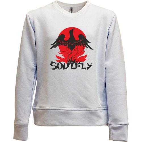 Детский свитшот без начеса Soul fly