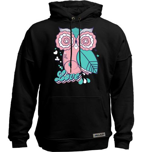 Худи без начісу Love Owl