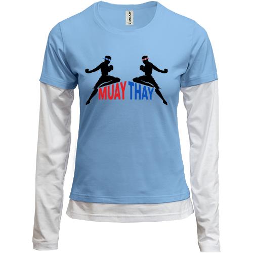 Комбинированный лонгслив Muay Thai (Соперники)