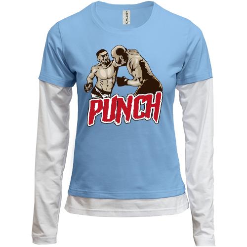 Комбинированный лонгслив MMA Punch