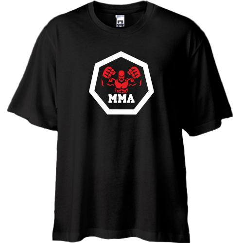 Футболка Oversize MMA  (Знак)