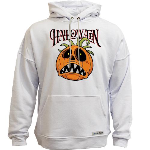 Худи без начеса Halloween с тыквой