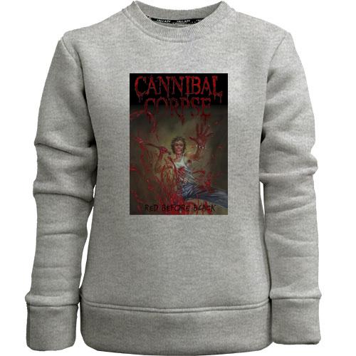 Детский свитшот без начеса Cannibal Corpse - Red Before Black
