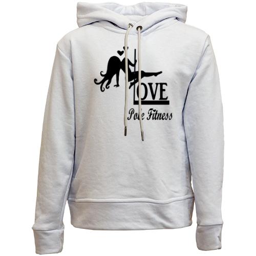 Дитячій худі без флісу Love pole fitness