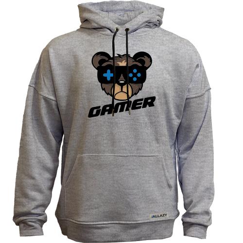 Худи без начеса Bear gamer