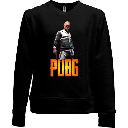 Детский свитшот без начеса с персонажем PUBG (2)