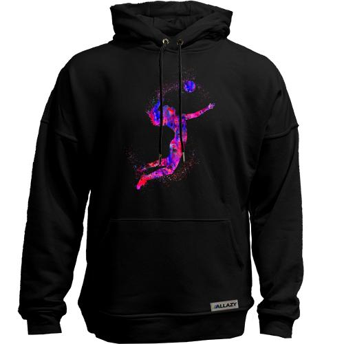 Худи без начеса Volleyball player
