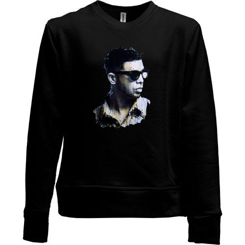 Детский свитшот без начеса с Drake в очках
