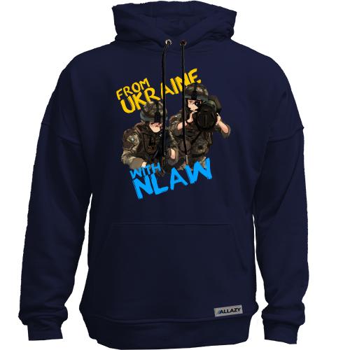 Худи без начеса From Ukraine With NLAW