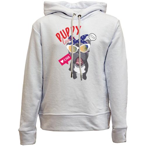 Дитячій худі без флісу Puppy Lovers