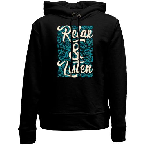 Детский худи без флиса Relax Listen