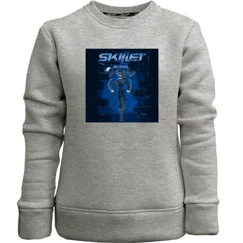 Детский свитшот без начеса Skillet Unleashed