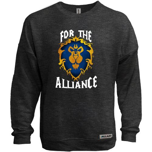 Свитшот без начеса For the alliance