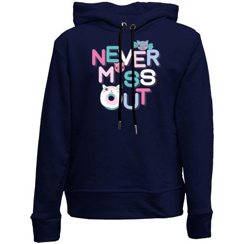 Дитячій худі без флісу Never miss out