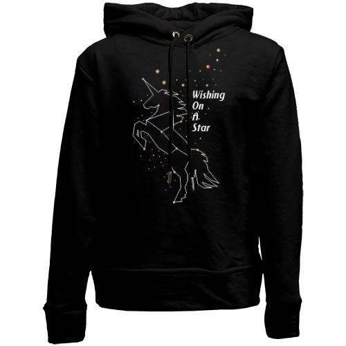 Дитячій худі без флісу Wishing on a star