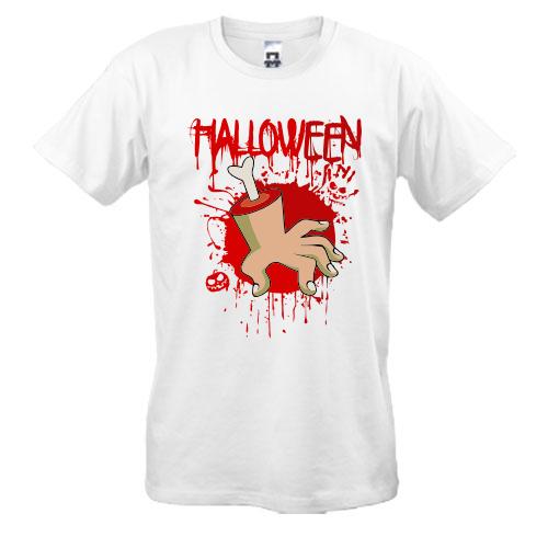 Футболка Halloween (Кисть руки)