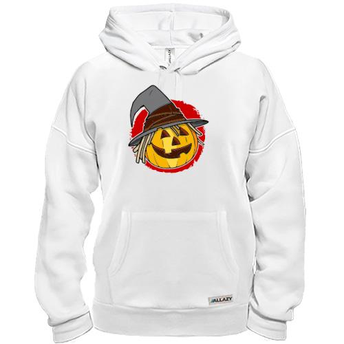 Толстовка Halloween Тыква в шляпе