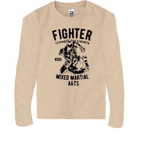 Детская футболка с длинным рукавом Fighter Mixed Martial