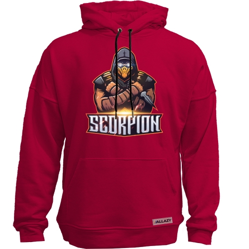 Худи без начісу Mortal Kombat Scorpion