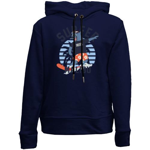Дитячій худі без флісу Surfer Malibu Bear