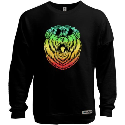 Світшот без начісу Art Bear Ведмідь