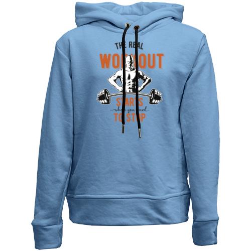 Дитячій худі без флісу The Real Workout