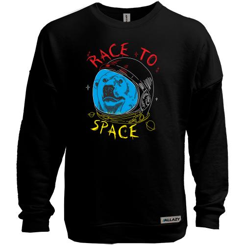 Свитшот без начеса Race to space