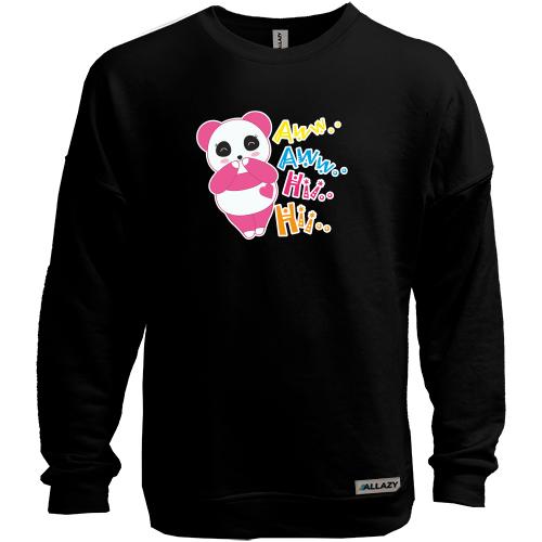 Свитшот без начеса Pink Panda