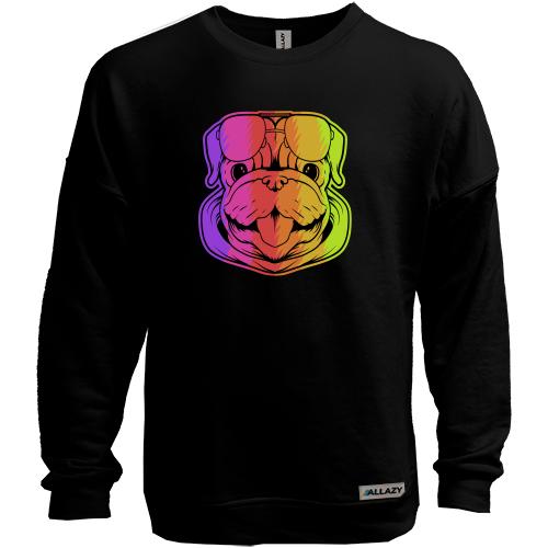 Свитшот без начеса Rainbow Dog