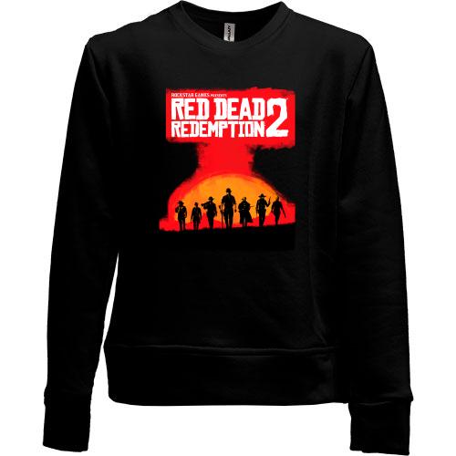 Дитячий світшот без начісу з постером до Red Dead Redemption 2