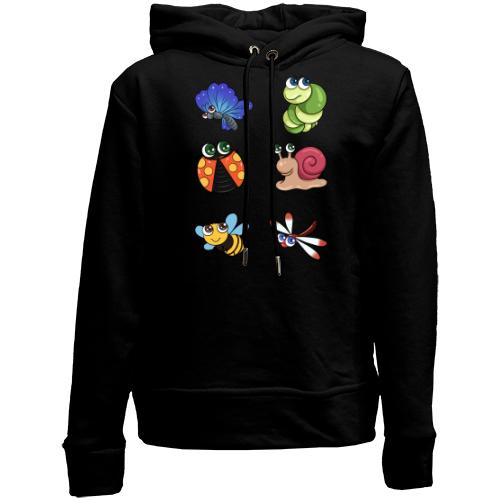 Дитячій худі без флісу Baby Bugs